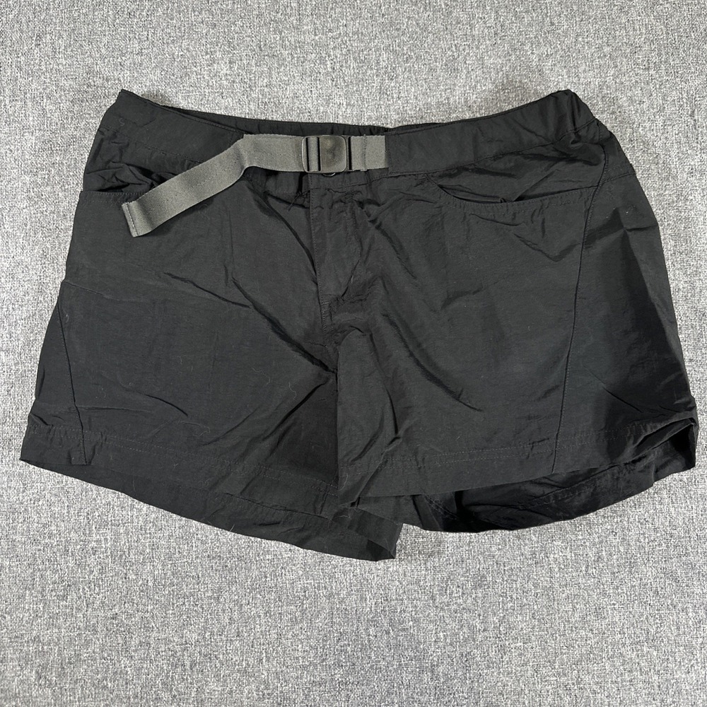 Columbia Omni Shade Shorts Womens M Black Hiking Omni Wick Outdoor - Picture 1 of 5